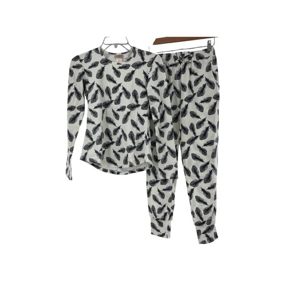 Bed head Ladies Two-Piece Sleepwear Long-Sleeve Top & Pants 100% Cotton Size 8 - Picture 1 of 8